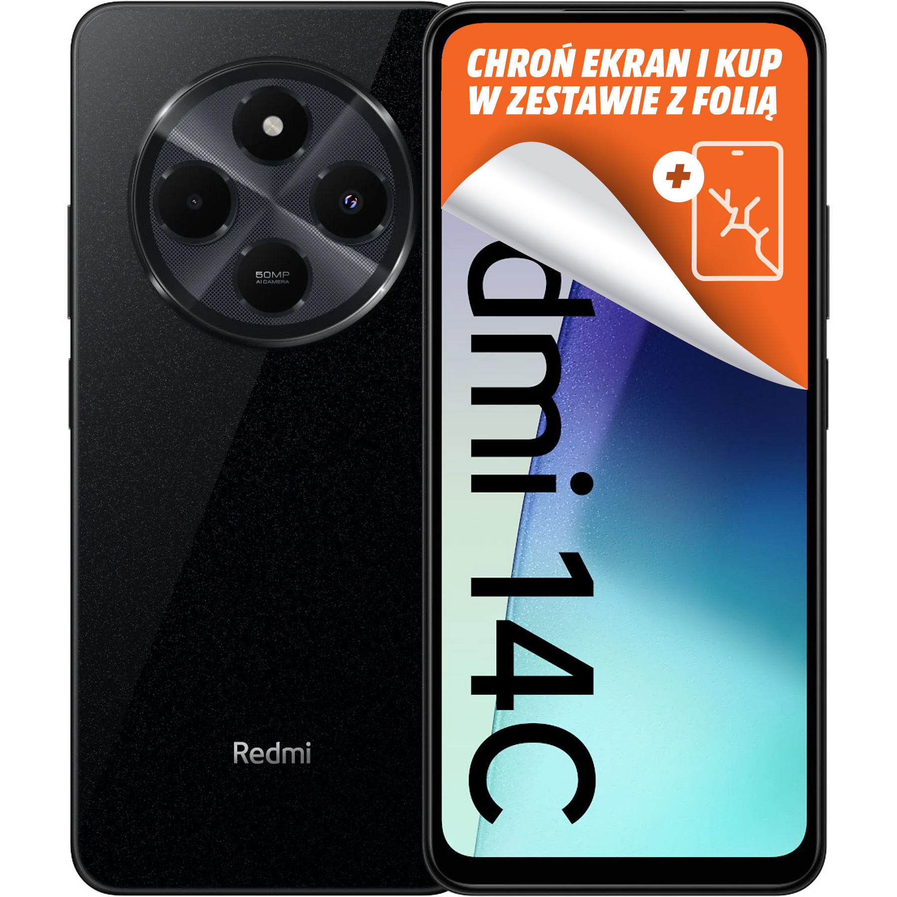 Smartfon XIAOMI Redmi 14C 8/256GB Czarny (Midnight Black) | MediaMarkt