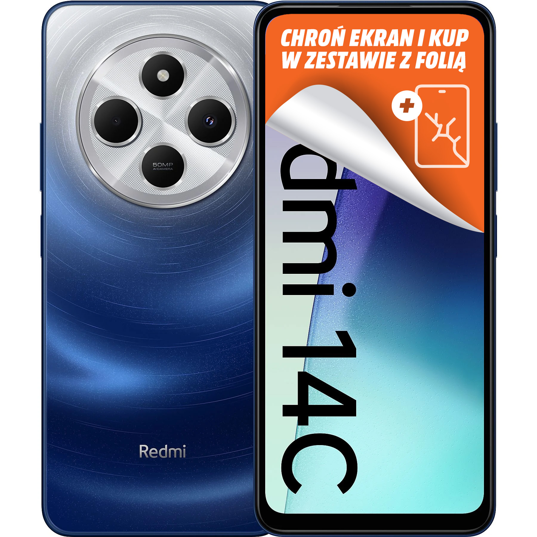 Smartfon XIAOMI Redmi 14C 8/256GB Niebieski (Starry Blue) | MediaMarkt