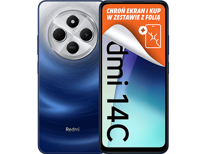 Redmi 14C ram 8GB/256GB 新品 Smartfon Xiaomi Redmi 14C 8+256GB Starry Blue 8+256GB Blue