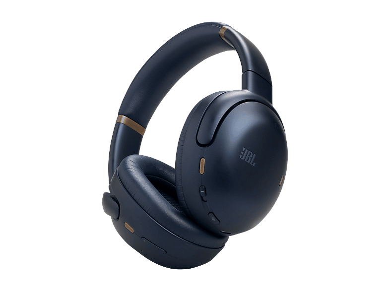 JBL Tour One M3, kabellos, True Adaptive Noise-Cancelling 2.0, 70 Std. Musikwiedergabe, komfortabel, USB-C kompatibel, Over-ear Kopfhörer Bluetooth Blau