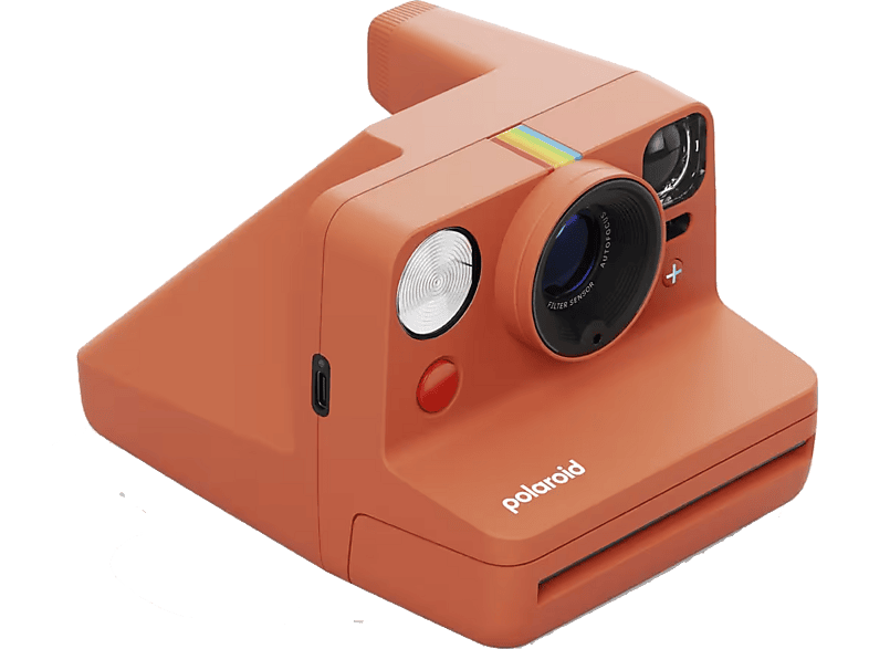 Polaroid Now+ Generación 3, Bluetooth, Batería recargable, Flash Preciso, Coral