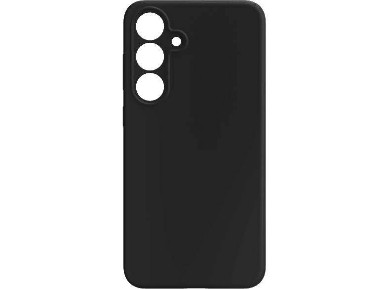 Funda móvil - ISY ISC-2356, Para Samsung Galaxy S25, Silicona, Negro