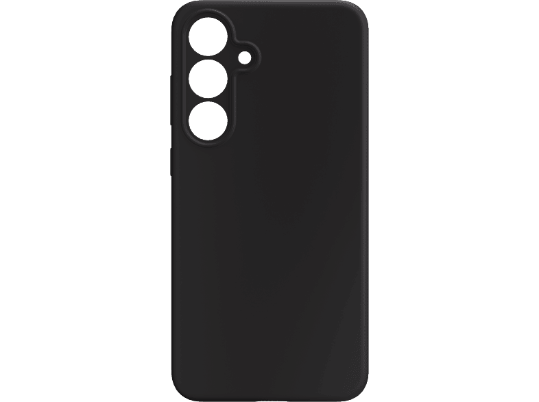 Funda móvil - ISY ISC-2357, Para Samsung Galaxy S25+, Silicona, Negro
