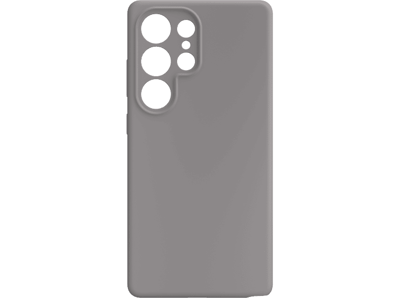 Funda móvil - ISY ISC-2361, Para Samsung Galaxy S25 Ultra, Silicona, Gris pardo