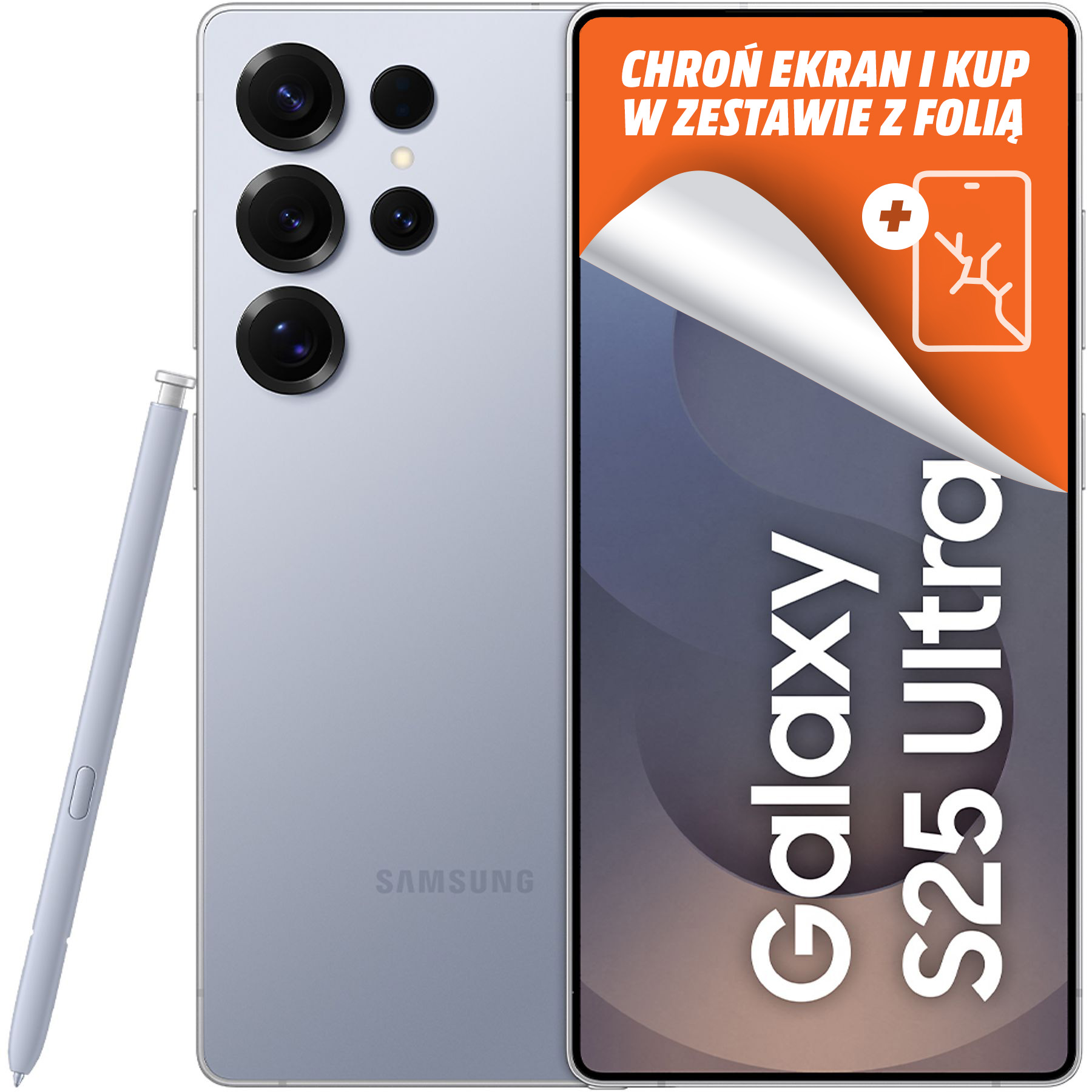 Smartfon SAMSUNG Galaxy S25 Ultra 5G 12GB/1TB Niebieski (Titanium