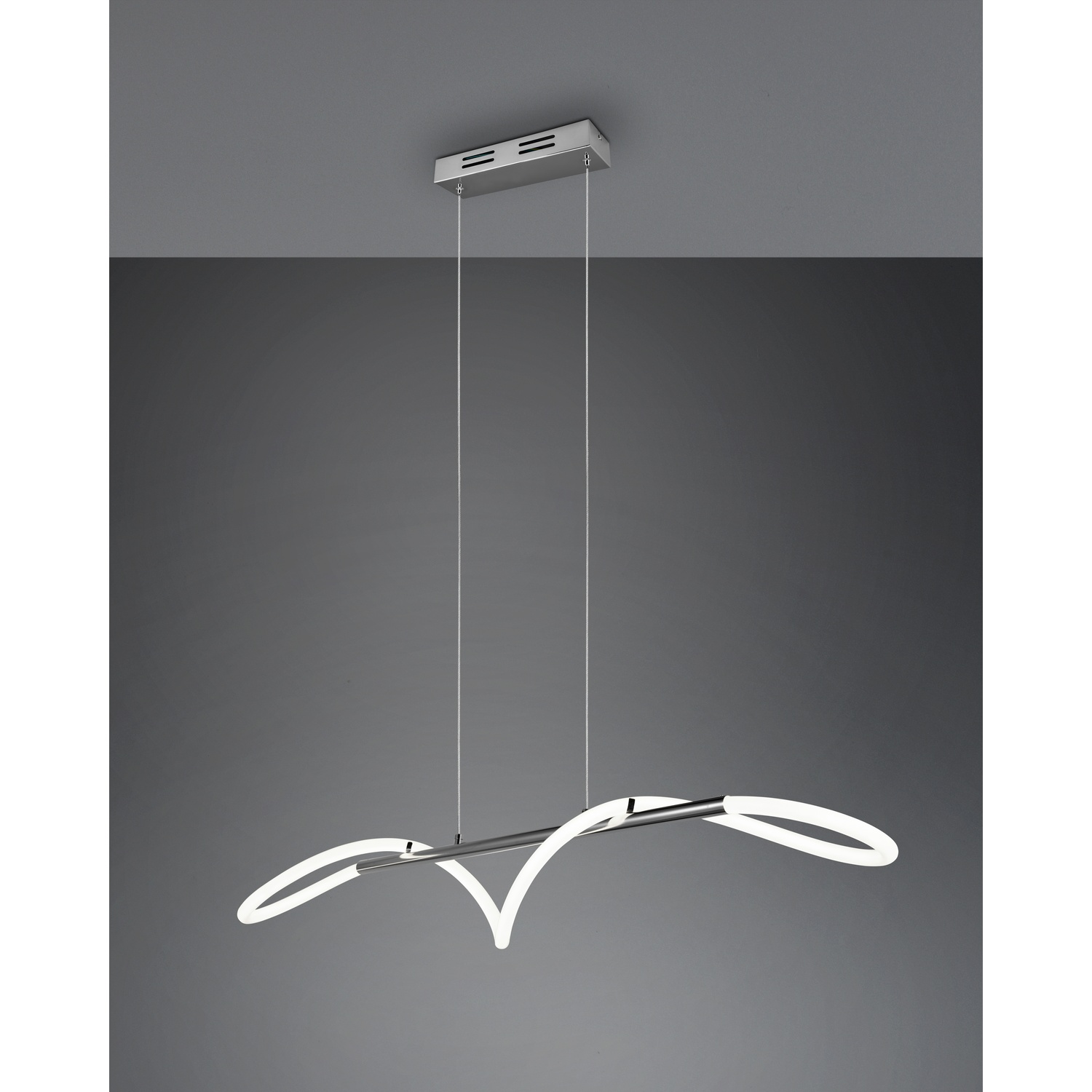 Lampada a sospensione Led Reality Argos, Cromo