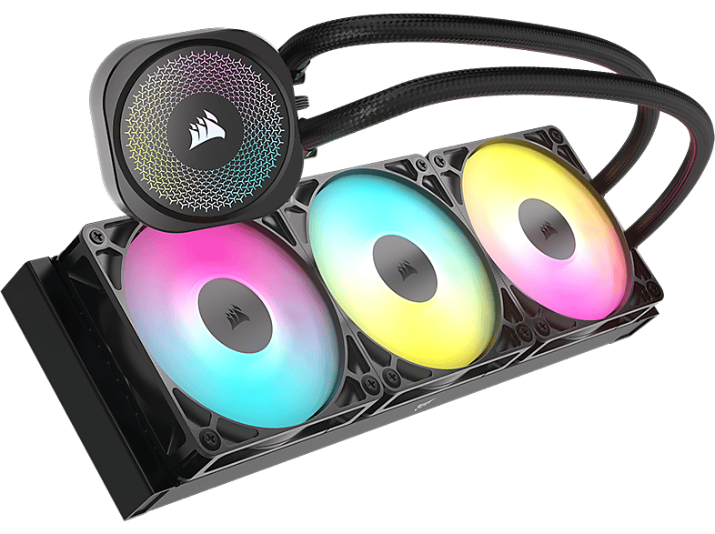 CORSAIR NAUTILUS 360 RS ARGB Flüssig-CPU-Kühler, Schwarz; CPU-Flüssigkeitskühler — Foto 2 von 5