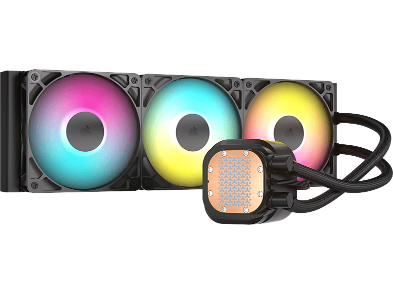 CORSAIR NAUTILUS 360 RS ARGB Flüssig-CPU-Kühler, Schwarz; CPU-Flüssigkeitskühler — Foto 3 von 5