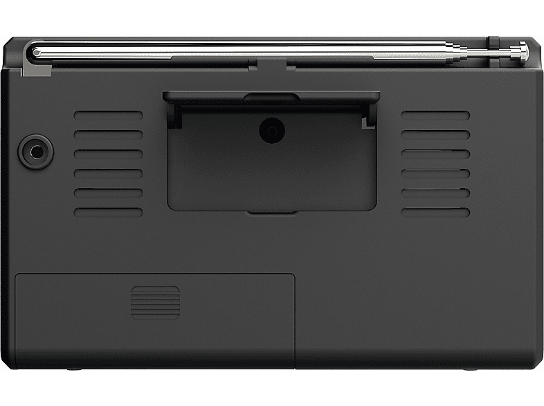 Radio TECHNISAT TravelRadio 300 Czarne, Cyfrowe, Tuner FM z pamięcią 30 stacji, Czytelny Wyświetlacz, Zasilanie Bateryjno-Sieciowe – zdjęcie 3