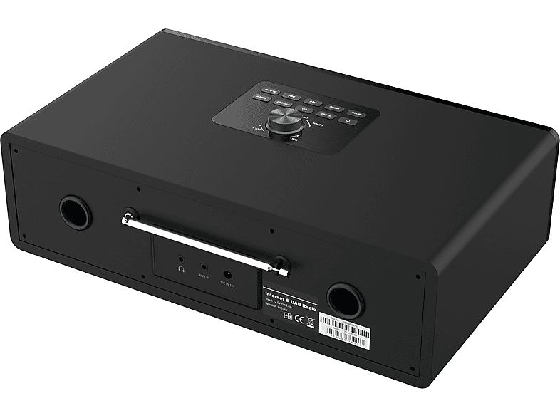 TechniSat Classic 500 IR Radio FM DAB+ Internetowe Bluetooth Czarny – zdjęcie 2