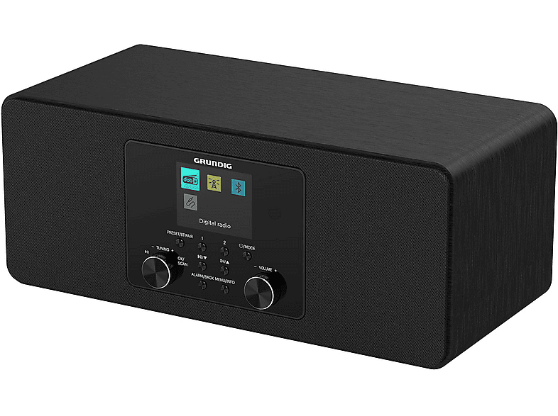 Thumbnail - GRUNDIG DTR 4600 Digitalradio, FM / RDS DAB+, DAB, FM, Bluetooth, Schwarz