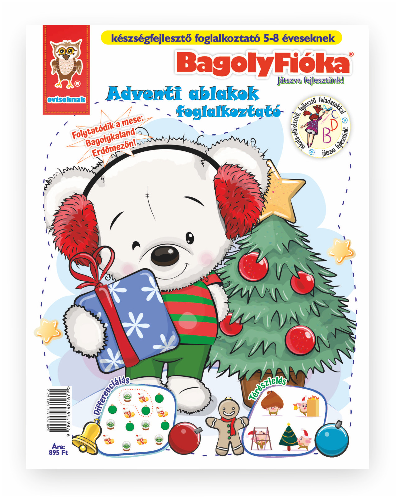 Jánossy Gábor - BagolyFióka Adventi ablakok foglalkoztató