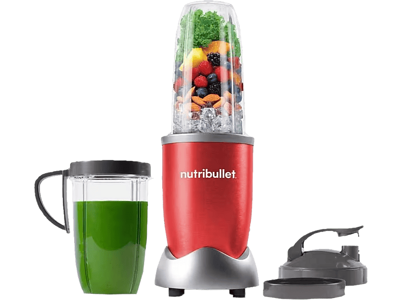 NUTRIBULLET Pro Standmixer Matt Red (900 W, 900 ml)