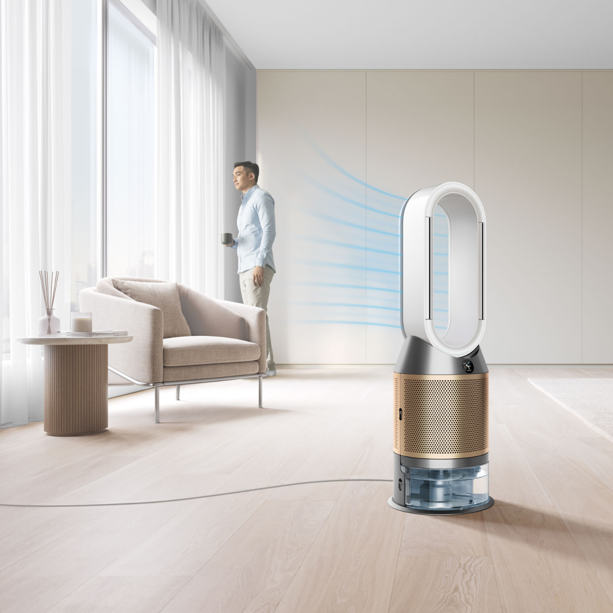DYSON Purifier Humidify+Cool PH2 De-Nox Nemlendirme Özellikli Hava