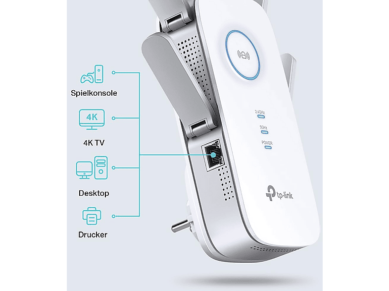 Thumbnail - TP-LINK RE650 AC2600 WLAN Repeater
