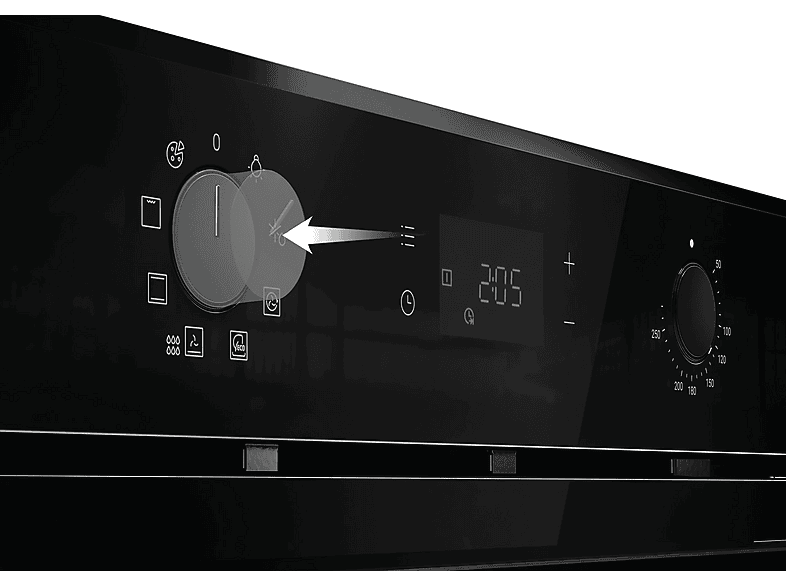 HAIER H6 ID23T3HTB, Einbaubackofen (Einbaugerät, 78 l, 595 mm breit), ID Series 2