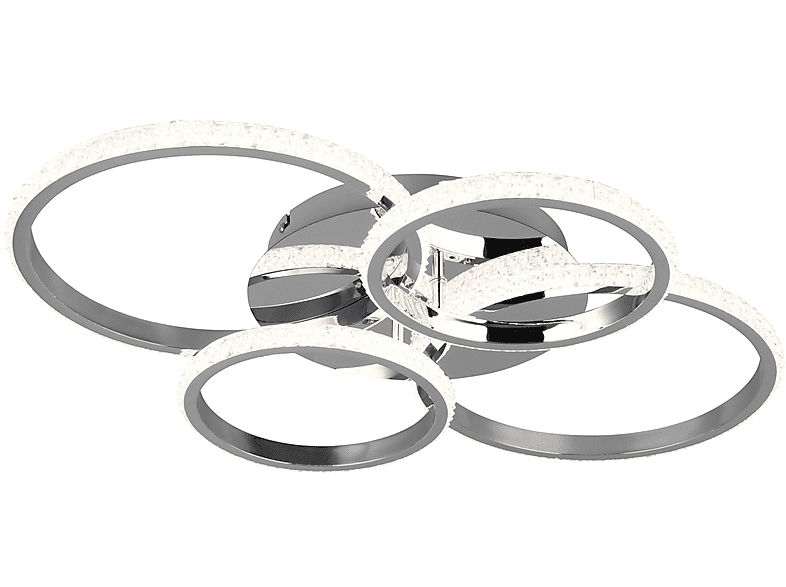 Plafoniera Led Reality Cires, Cromo
