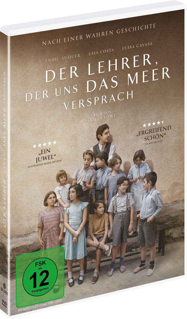 DVD-Cover eines Films mit einer Gruppe von Kindern und einem Lehrer, Text auf Deutsch.