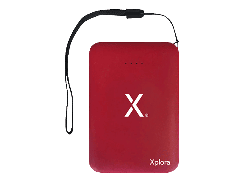 XPLORA POWERBANK 5000 MAH Powerbank 5000 mah Rot
