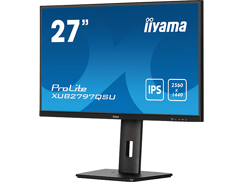 Thumbnail - IIYAMA ProLite XUB2797QSU-B2 27 Zoll QHD Business Monitor 1 ms Reaktionszeit 100 Hz
