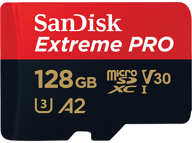 SANDISK Extreme Pro microSDXC UHS-I Kart 128 GB Hafıza Kartı