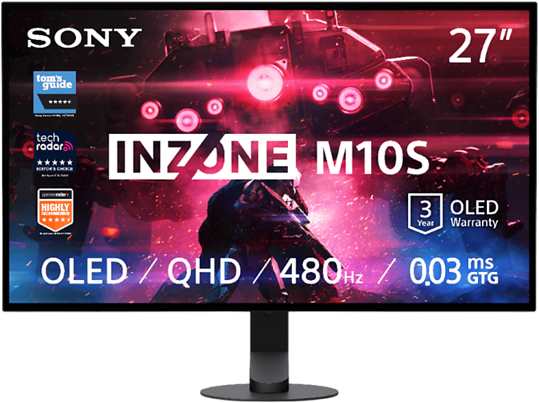 SONY INZONE M10S | 27 inch - 2560 x 1440 (QHD) - 0.03 ms - 480 Hz
