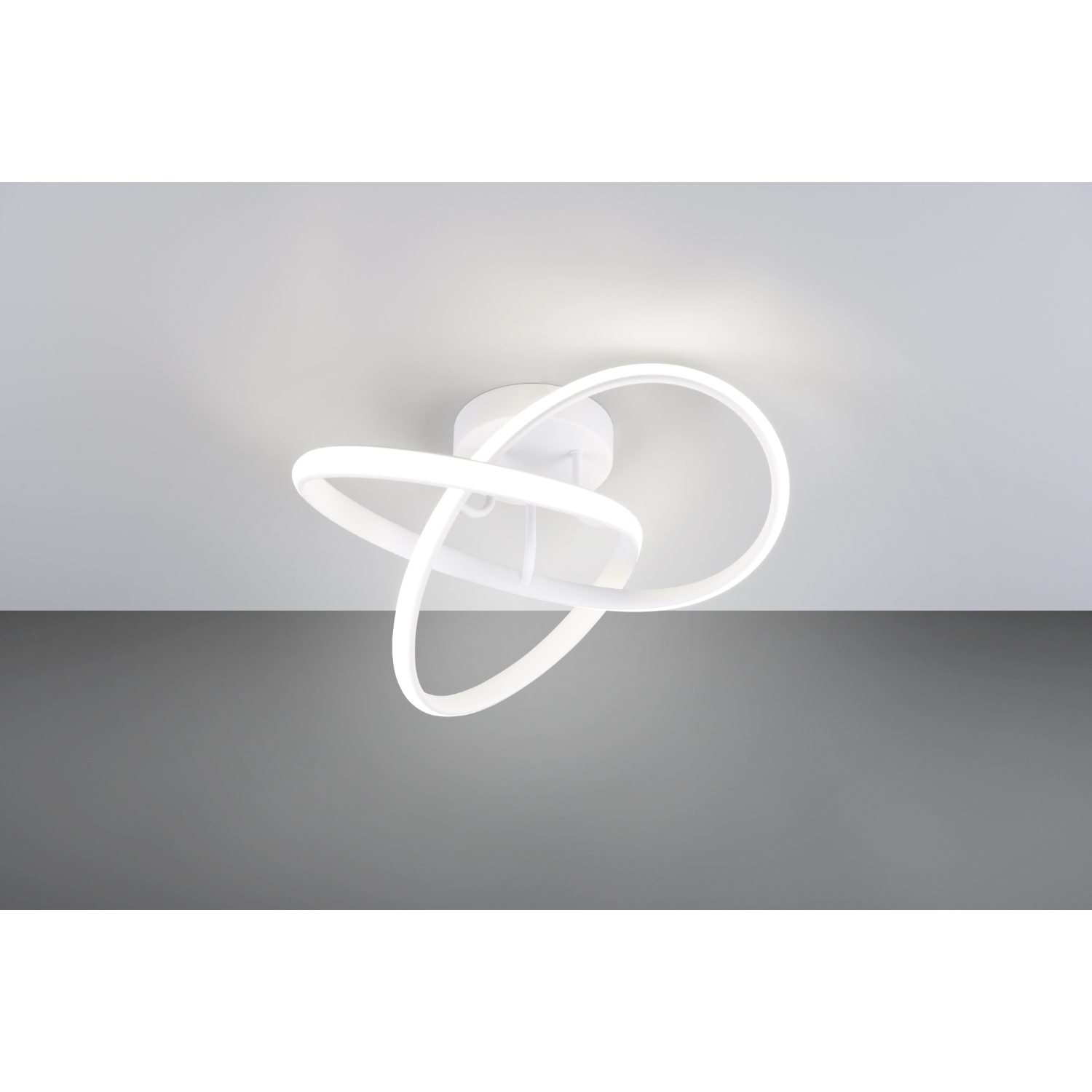 Plafoniera Led Trio Meo, Bianco
