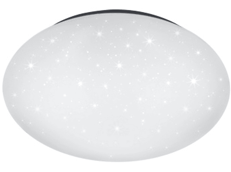 Plafoniera Led Reality Putz diam.27cm, Effetto cielo stellato