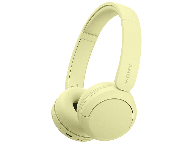 SONY WH-CH520 CUFFIE WIRELESS, Giallo