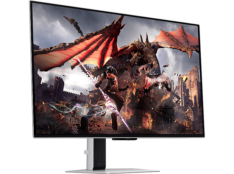 Monitor Samsung Odyssey G8 32" 4K UHD Srebrny – zdjęcie 2