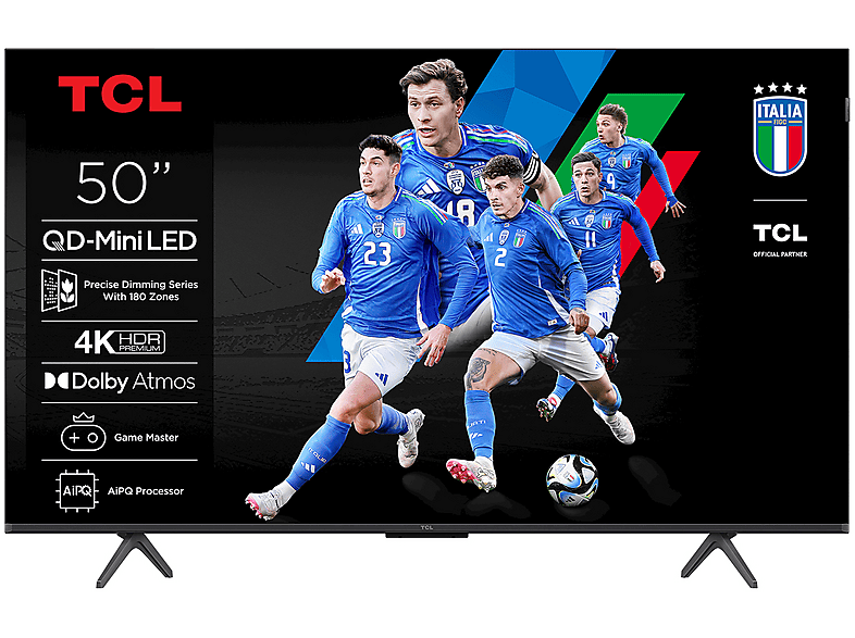 TCL 50C6Ks TV Qd-Mini Led, 50"