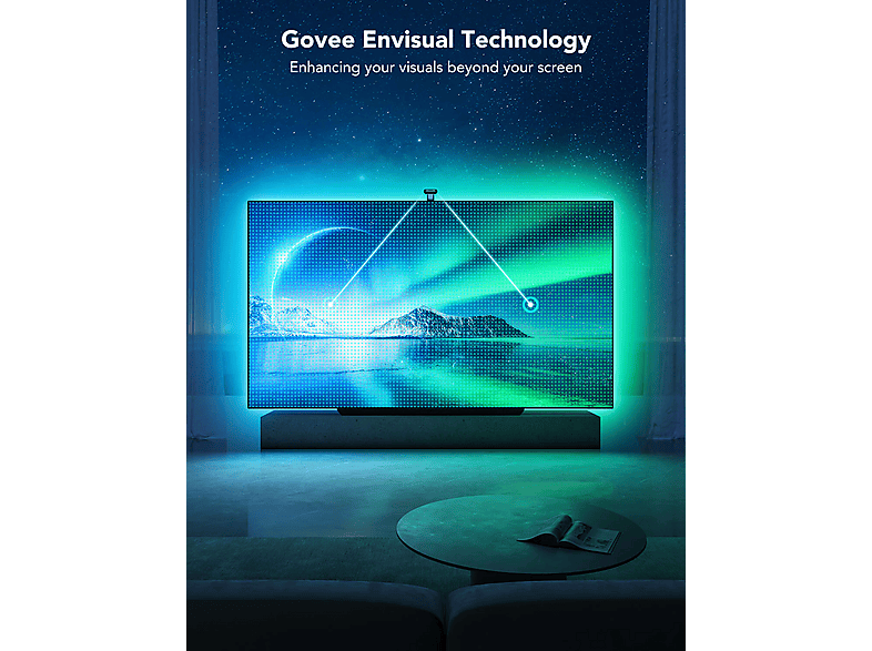 Govee Envisual TV-Hintergrundbeleuchtung T2, 55 - 65 Zoll — Foto 2 von 2
