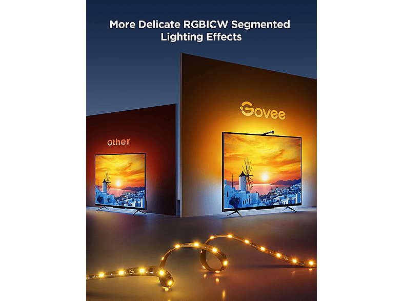 Govee TV-Hintergrundbeleuchtung 3 Lite, 40 - 50 Zoll — Foto 2 von 2