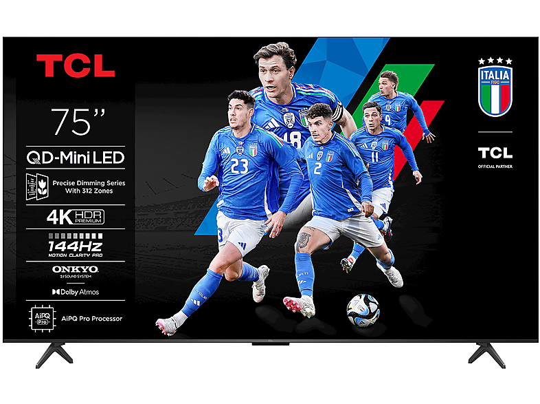 TCL 75C6Ks TV Qd-Mini Led, 75"