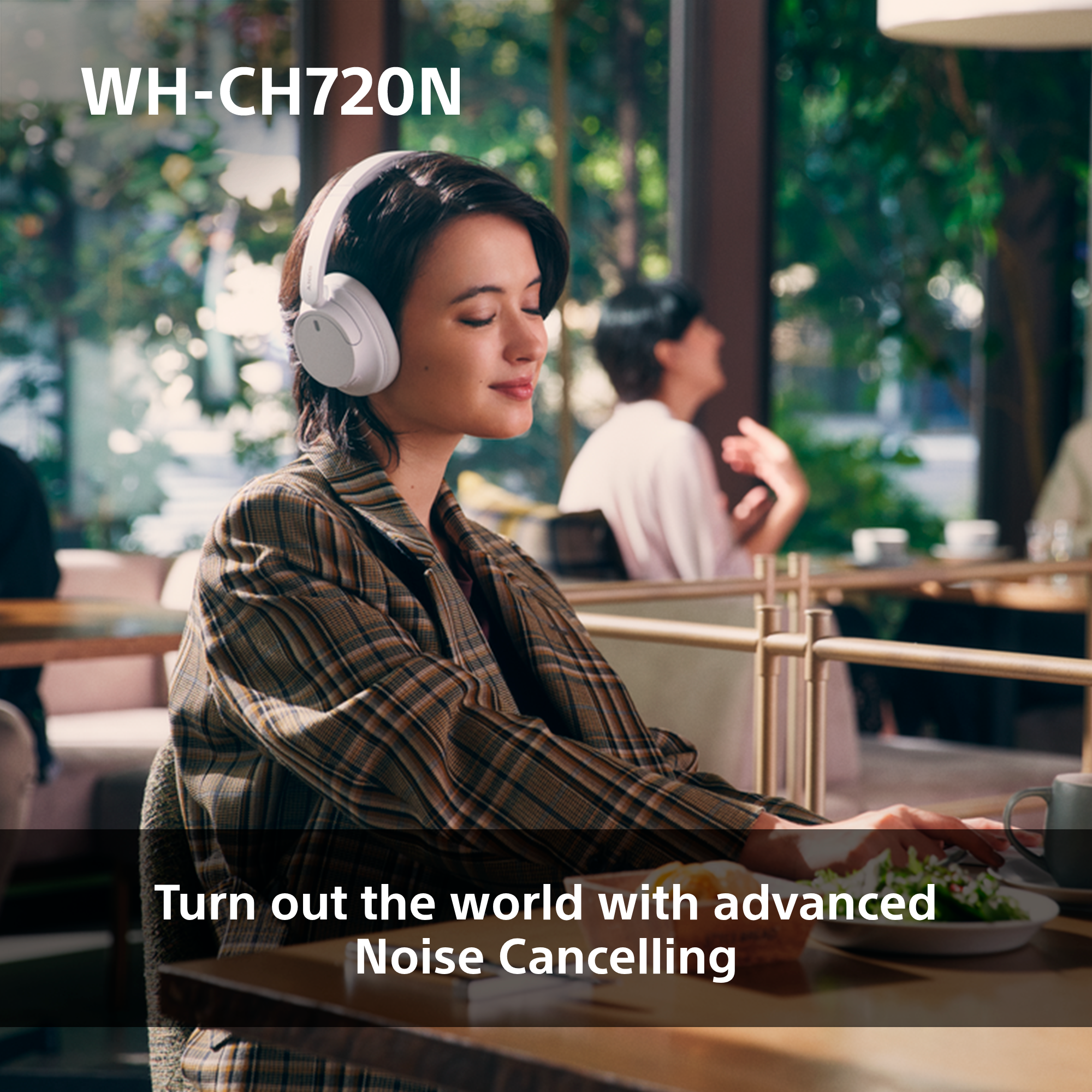 SONY WH-CH720N, Over-ear Noise Cancelling-Kopfhörer Bluetooth