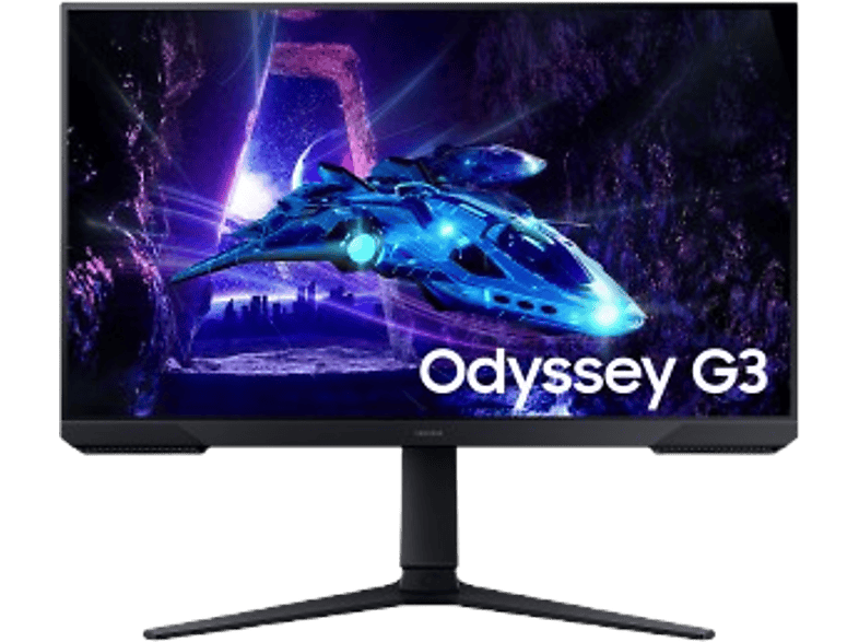 Samsung Odyssey G3 LS27DG304EUXEN , 27  Full-HD, 180 Hz, 1 ms, IPS, Ajustable altura, Negro