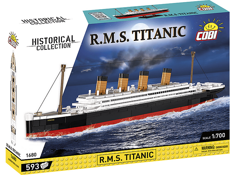 THE TITANIC COLLECTION タイタニック・コレクション COBI Historical Collection | R.M.S. Titanic 1 Bausatz, Mehrfarbig