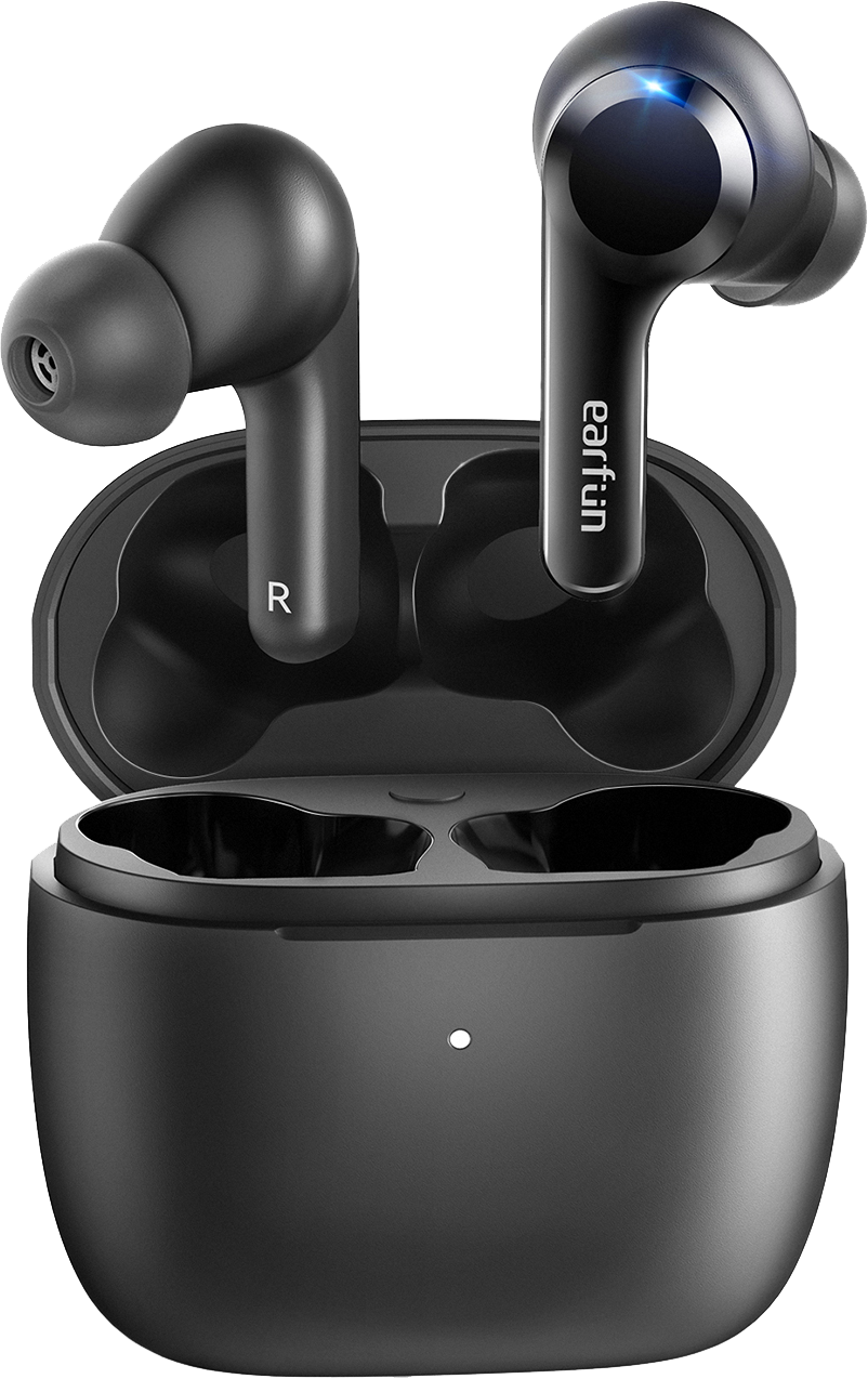 EARFUN Air TWS vezeték nélküli fülhallgató mikrofonnal, fekete (TW200B)