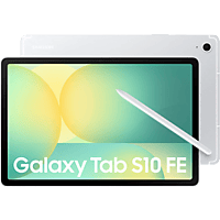 MediaMarkt SAMSUNG Galaxy Tab S10 FE - 10.9 inch - 128 GB - Silver - Wifi aanbieding