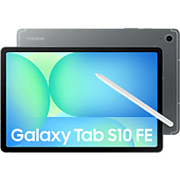 MediaMarkt SAMSUNG Galaxy Tab S10 FE - 10.9 inch - 128 GB - Gray - Wifi + 5G aanbieding