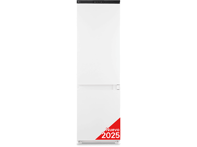 REACONDICIONADO Seminuevo Bueno Frigorífico combi integrable - LG GTFN256SET, No Frost, 177 cm, 233 l, Metal Fresh, Sin panelar