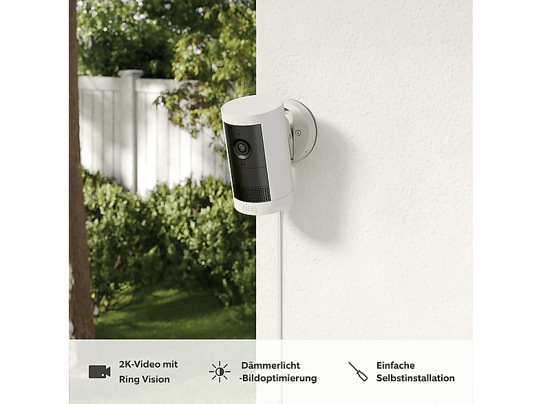 Thumbnail - RING Außenkamera Plus Netzstecker, Kamera
