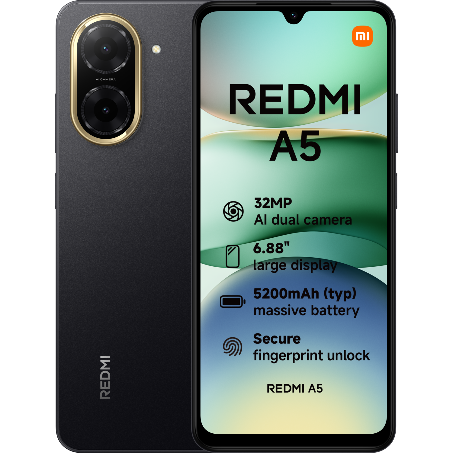 Xiaomi Redmi A5 3gb Ram 64gb Rom Zwart - 64 Gb
