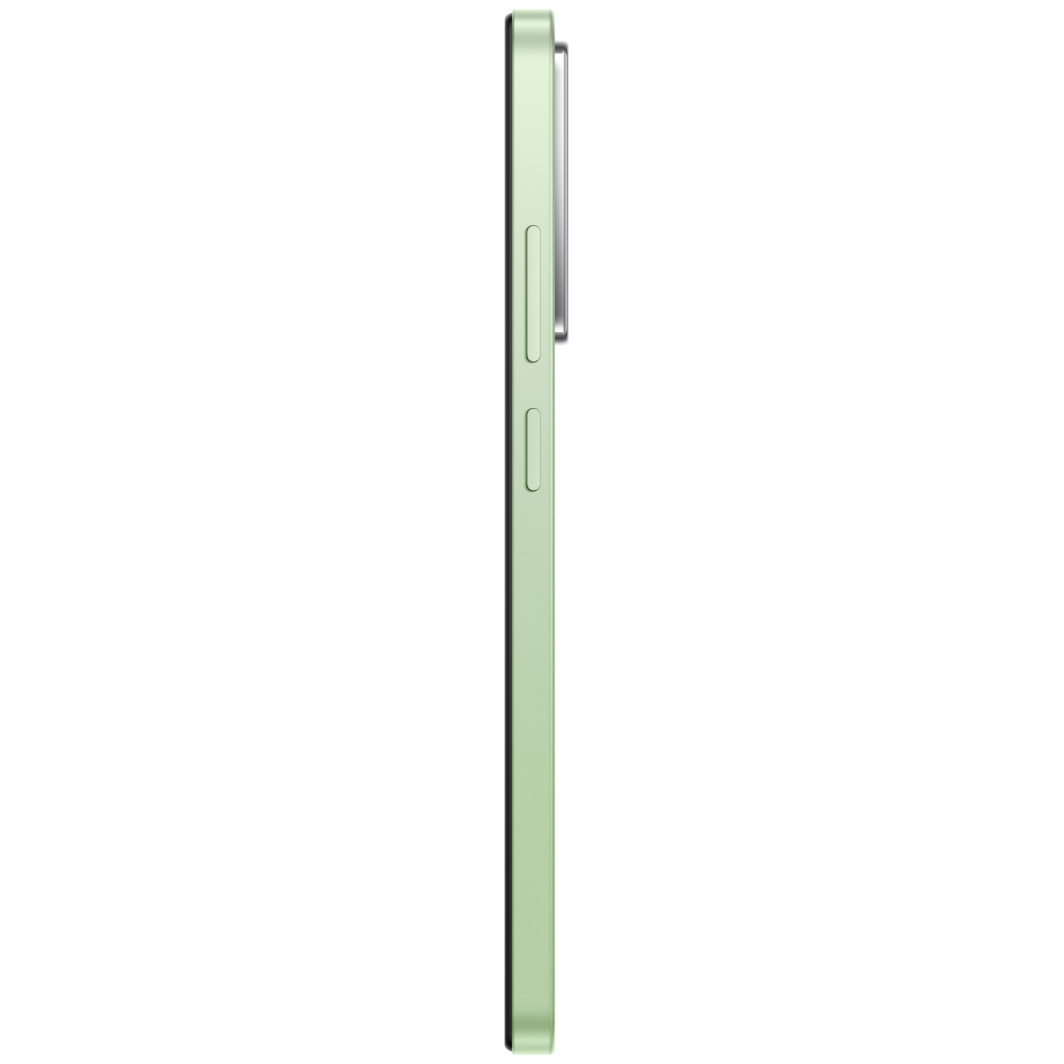 Green phone side with buttons, against a white background.