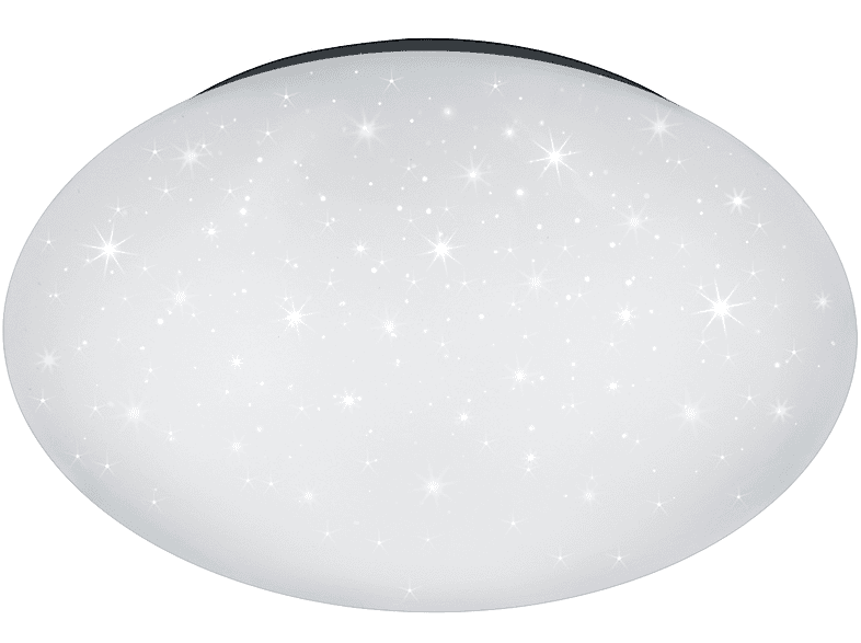 Plafoniera Led Reality Putz diam.37cm, Effetto cielo stellato