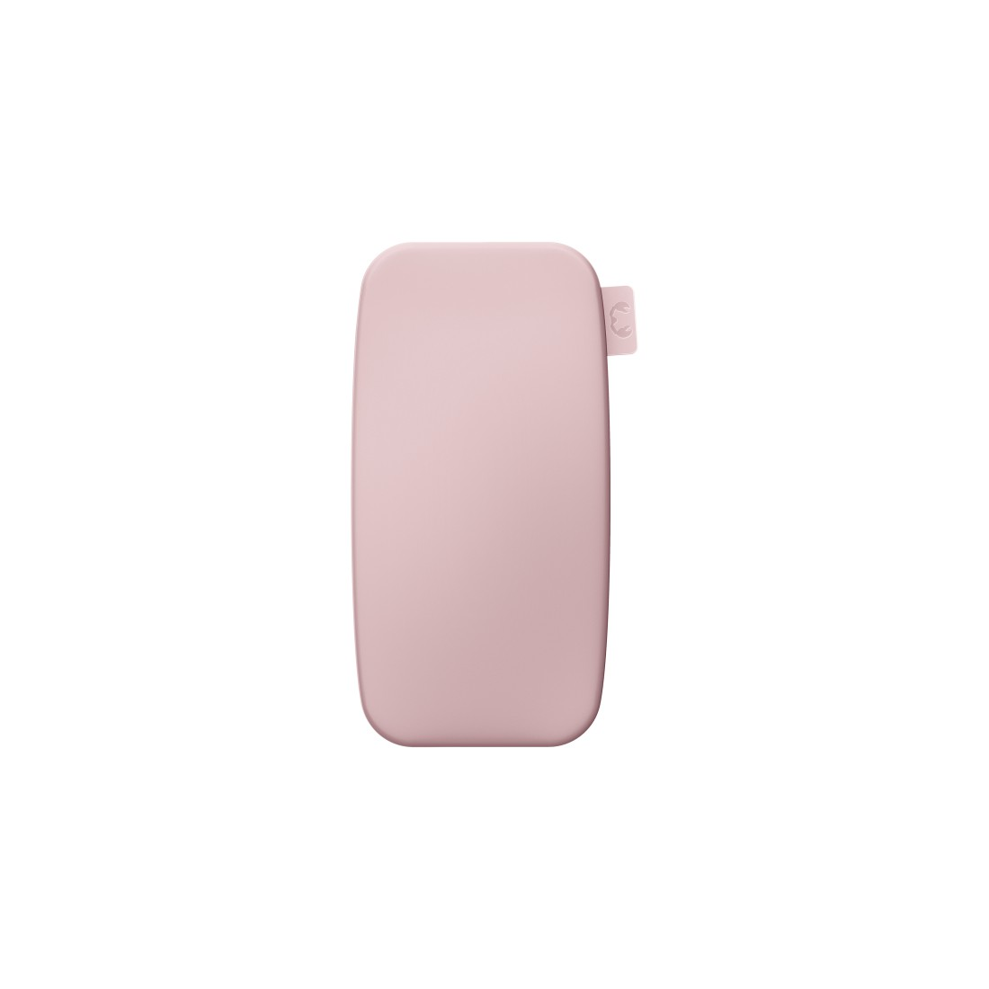 Eine rosa Handyhülle mit einem Haken an der Seite.