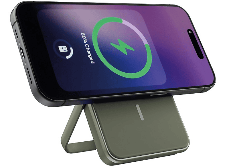 Thumbnail - FRESH N REBEL 2PBM5000DG Magnet Wireless 5000mAh Powerbank 5000 Dried Green