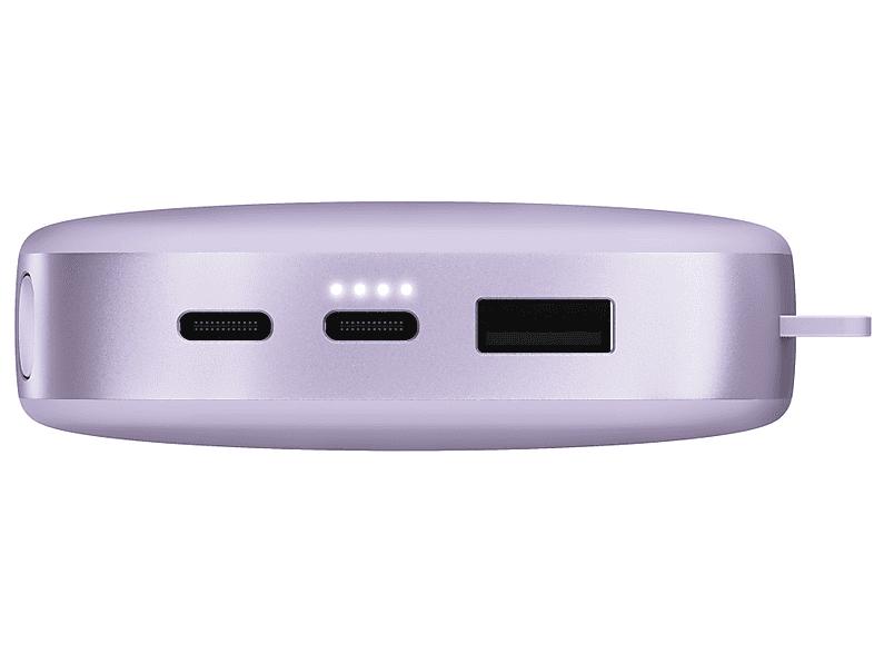 FRESH N REBEL Powerbank, PD 20W Schnellladung, tragbar, Powerbank 18000 mAh Lila