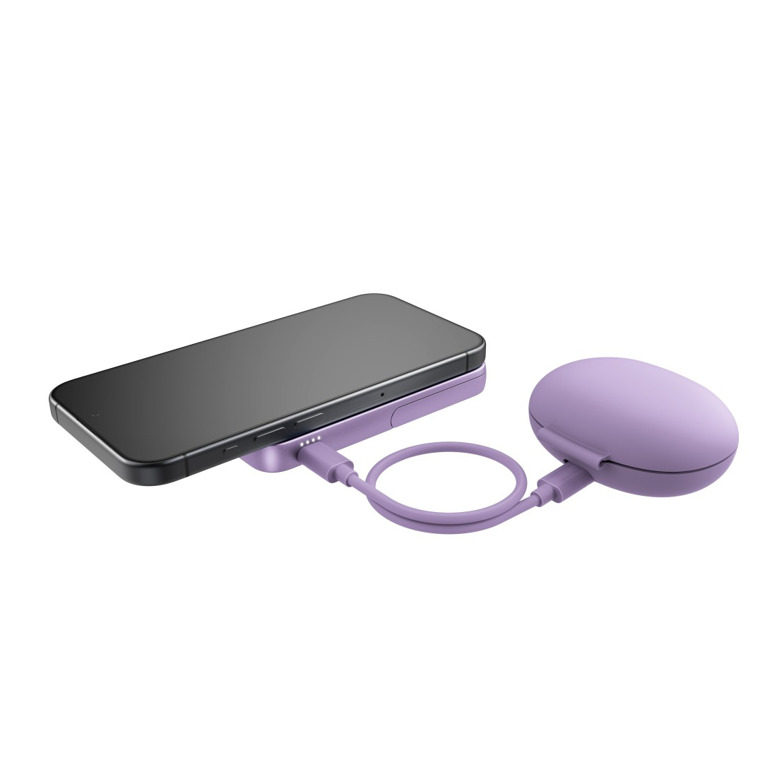 FRESH ‘N REBEL 2PBM5000DL2 Magnet Wireless 5000mAh Powerbank 5000 Lila