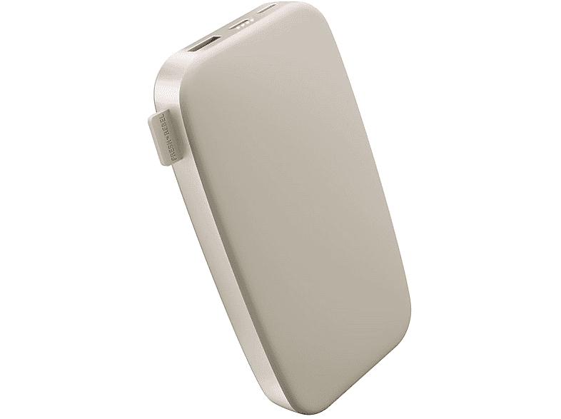 FRESH N REBEL Powerbank, PD 20W Schnellladung, tragbar, Powerbank 18000 mAh Beige